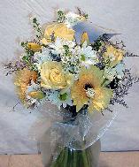 Summer Flowers Bouquet, Sunflowers, Daisies, Roses...